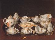 Jean-Etienne Liotard Tea service oil painting
